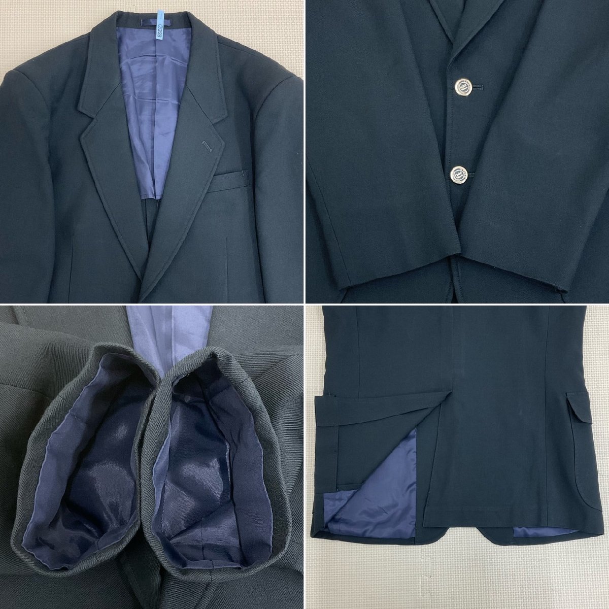 【送料関税無料】 US762-2 7点 男子学生服 谷田部中学校 つくば市立 茨城県 (中古) 学生服