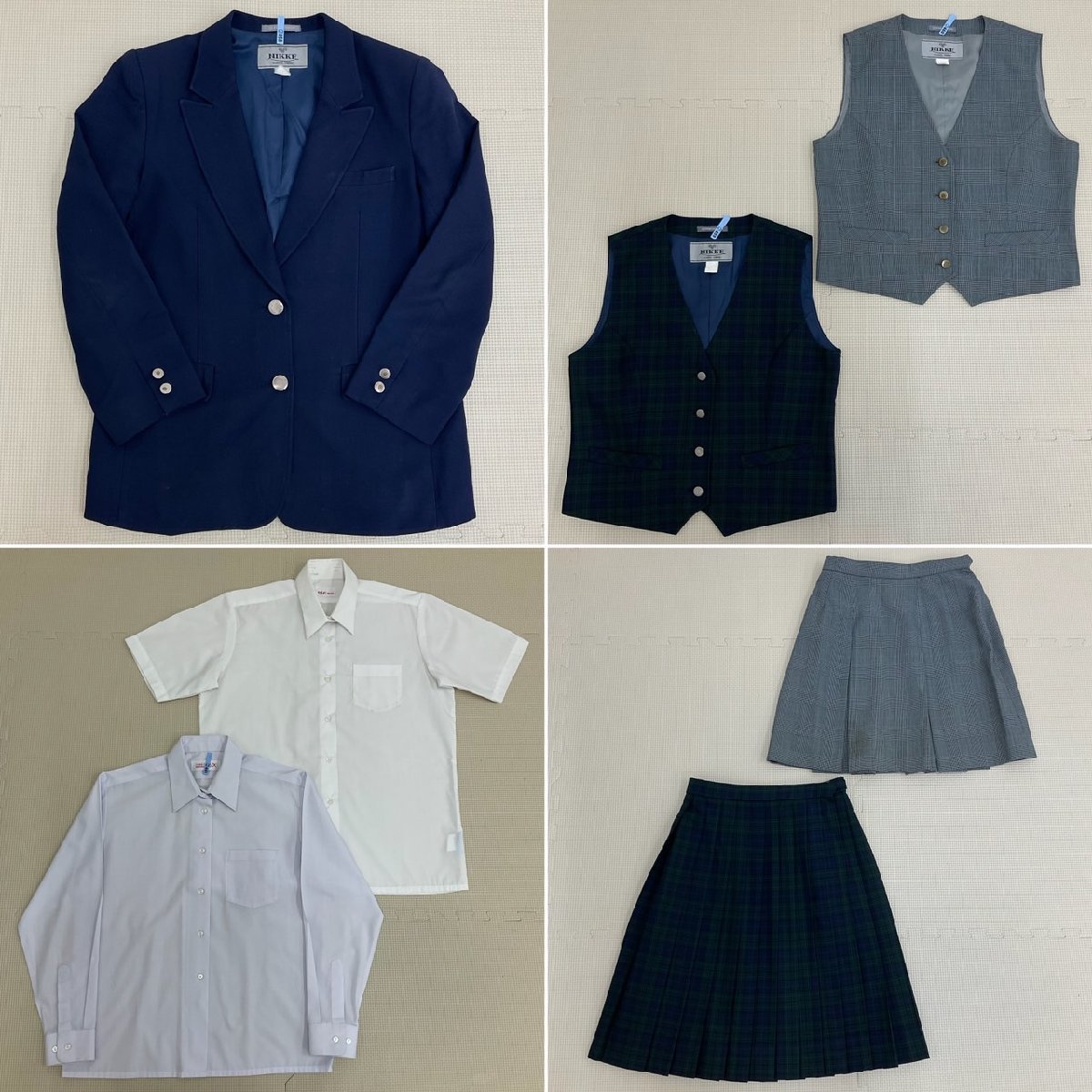 UT341-2 (中古) 栃木県 那須拓陽高校 7点セット /現行/旧制服 UT341-2 (中古) 栃木県 那須拓陽高校 7点セット /現行/旧制服