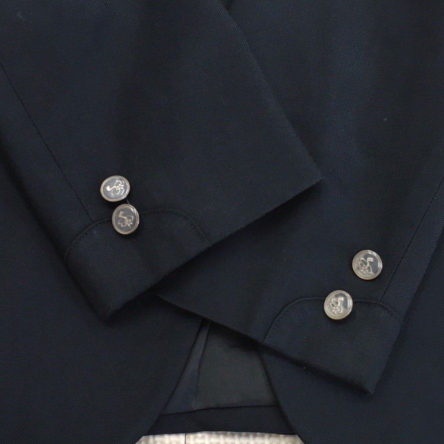 AT192-1 ( б/у ) Tochigi префектура Sakura Kiyoshi . средняя школа мужчина . школьная форма блейзер галстук 2 позиций комплект /165A/NIKKE/ зима одежда / зимний / неполная средняя школа / форма / школьная форма / мужчина . студент 