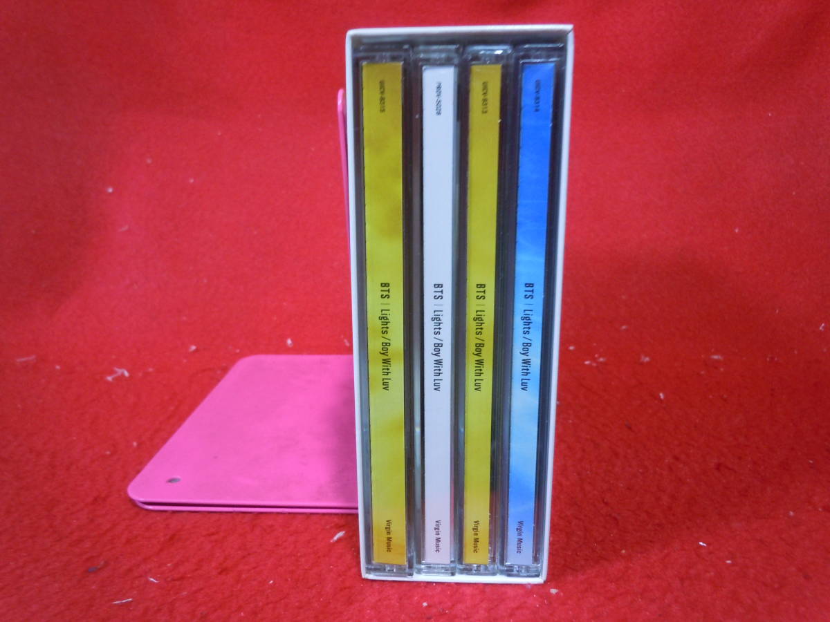 即決◆BTS 防弾少年団 Lights/Boy With Luv 4形態BOXセット CD DVD フォトブック 韓流◆◆　 レターパックプラス_画像3