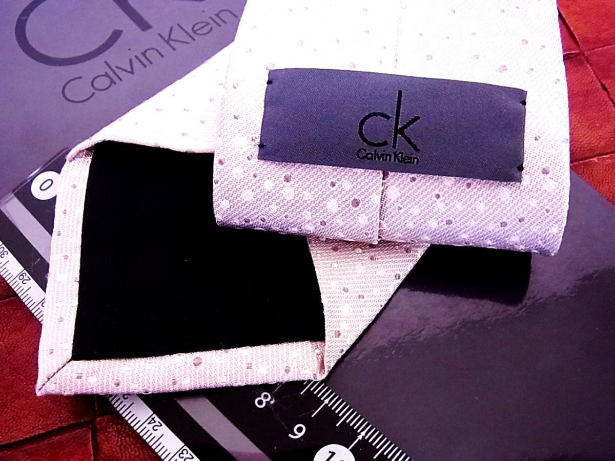 *3118* superior article *[Ck] Calvin Klein. necktie [ popular small narrow tie ]