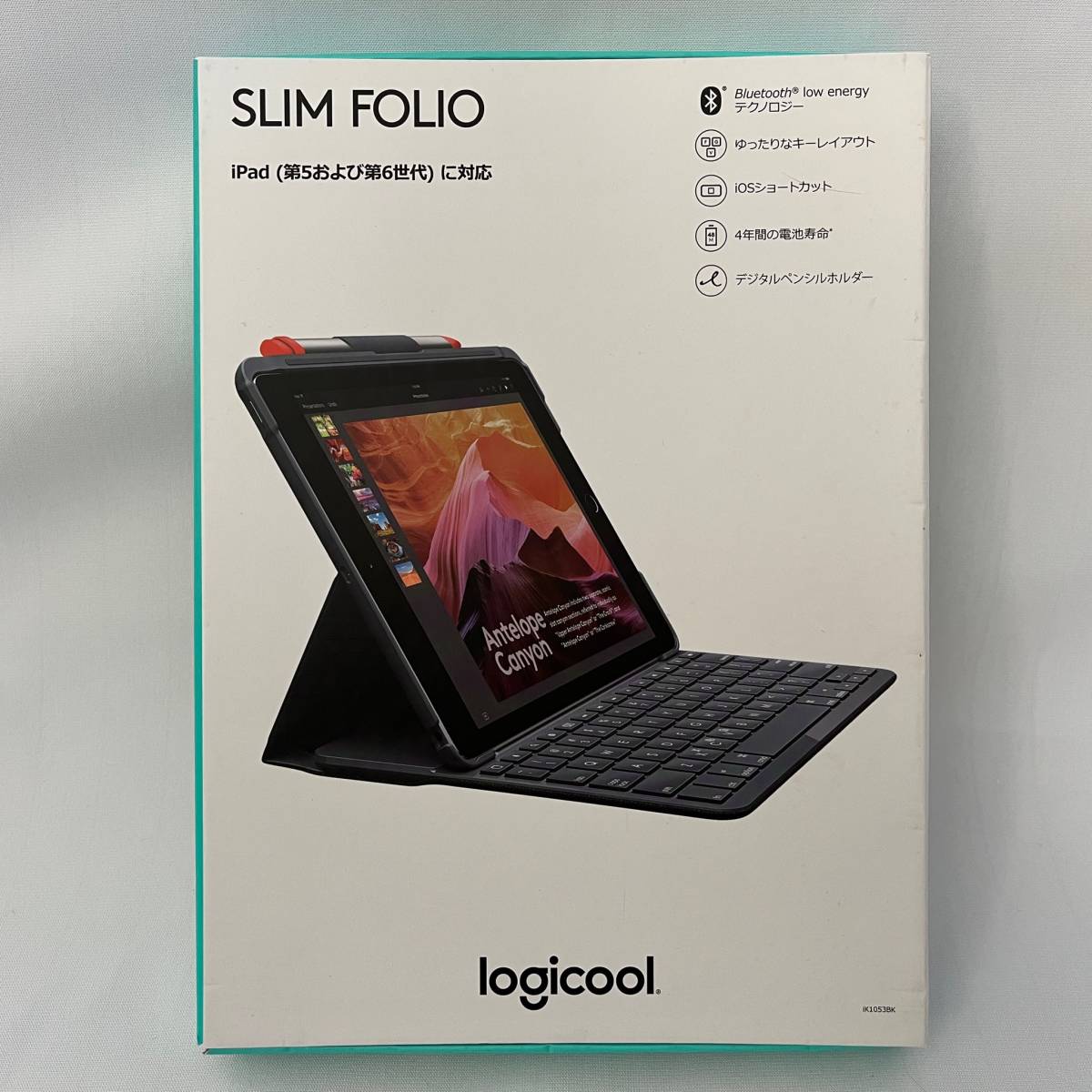 ヤフオク! - 送料込 ロジクール SLIM FOLIO FOR iPad（第5お