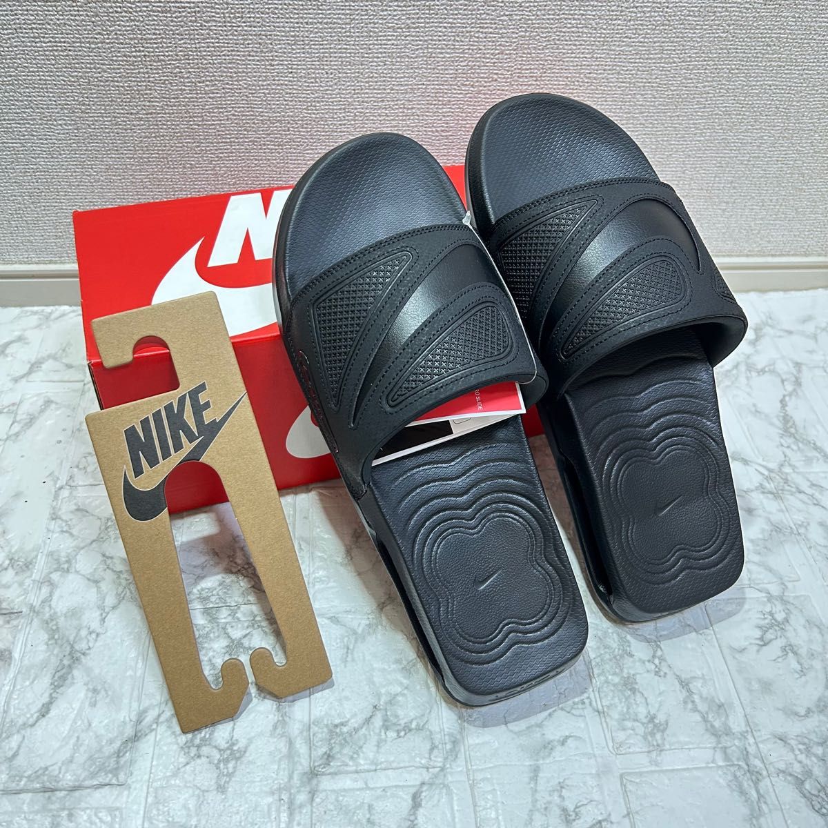 新品 未使用 NIKE AIRMAX CIRRO SLIDE ブラック Yahoo!フリマ（旧）-