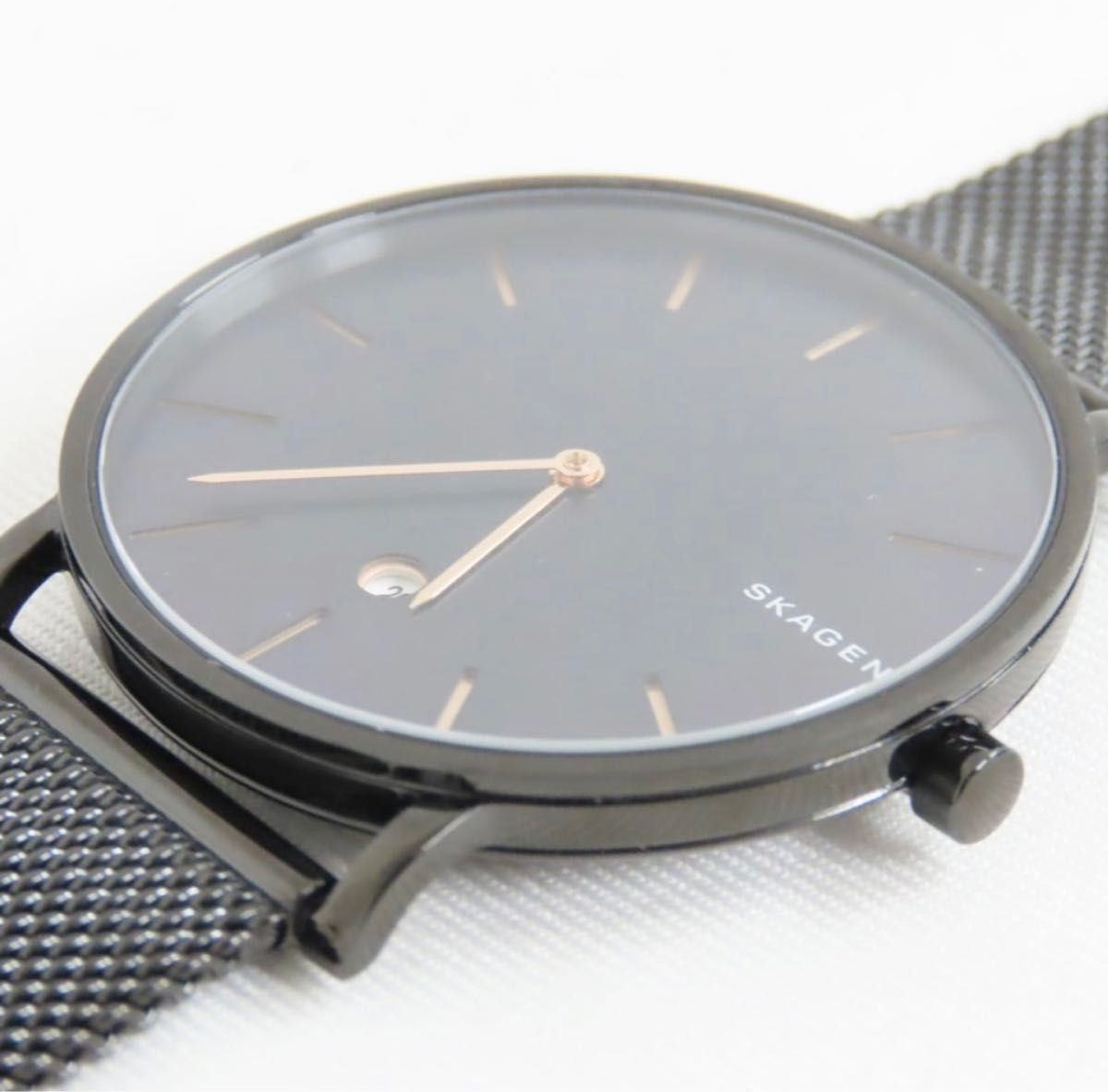 スカーゲン SKAGEN SKW64721 メンズ 腕時計 黒 マザーオブパール スカーゲン SKAGEN SKW64721 メンズ 腕時計 黒 マザーオブパール
