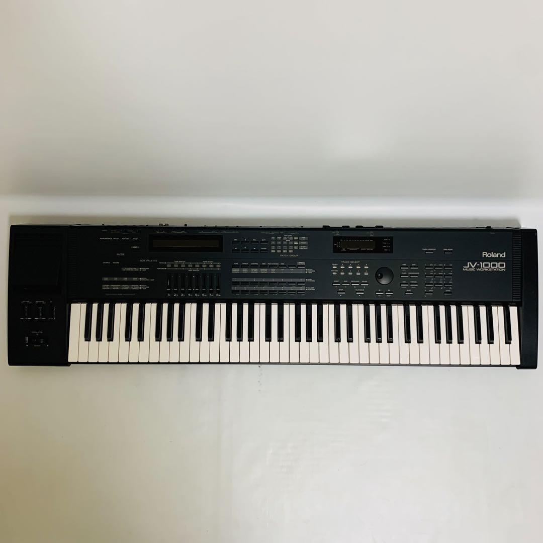 美品】Roland ローランド JV-1000 76鍵盤 シンセサイザー 美品】Roland ローランド JV-1000 76鍵盤 シンセサイザー