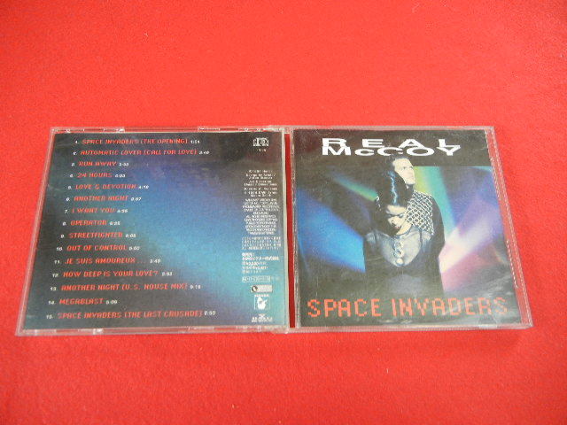 5 б/у CD REAL McCOY SPACE INVADERS