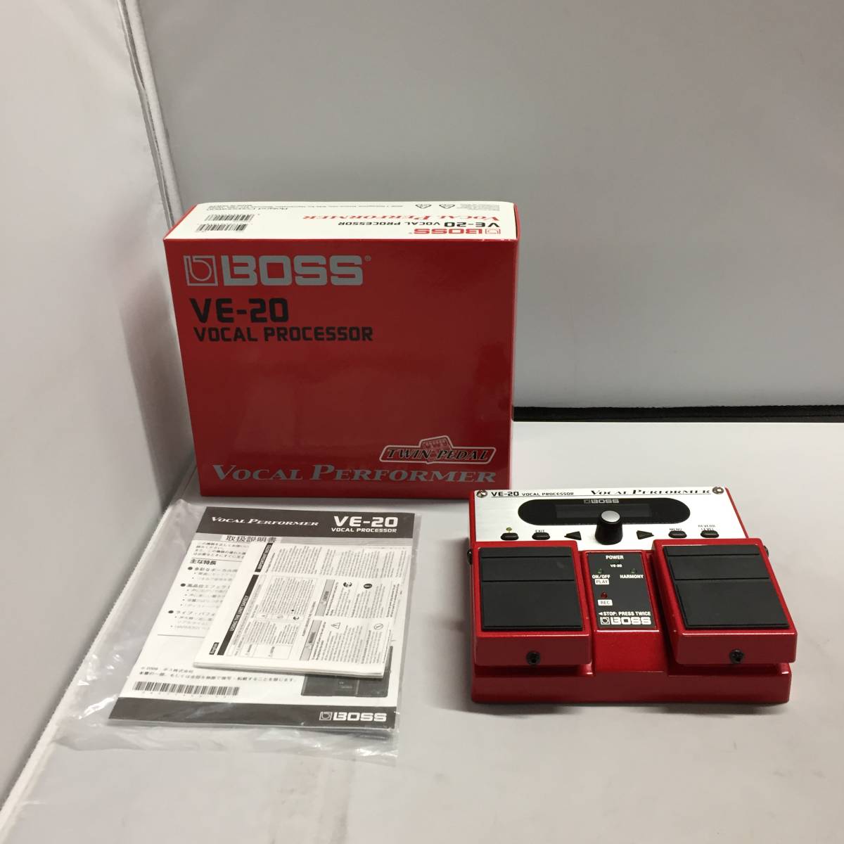 □BOSS ボーカルプロセッサー エフェクター VE-20 VOCAL PROCESSOR