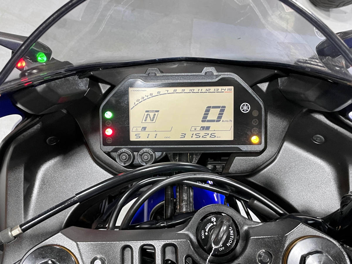 ★土日限定価格★ YZF-R25 ABS RG43J ★動画★ グリップヒーター装備 4121 検索）YZF-R3/MT-25/MT-03の画像8