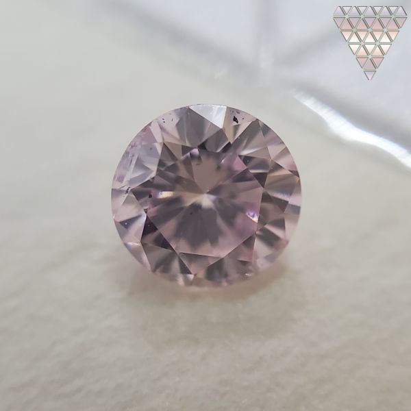 【お1人様1点限り】 ROUND PINK LIGHT FANCY ct 0.28 149500円 SI GIA ± ダイヤモンド