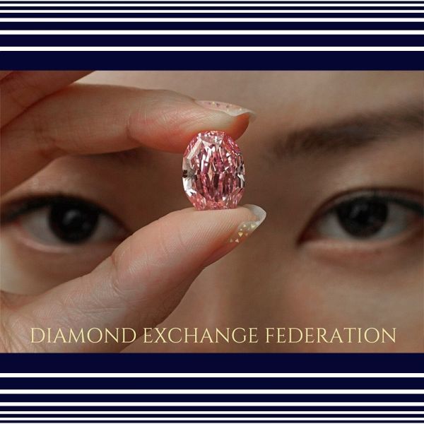 0.15 ct FANCY INTENSE PURPLISH PINK SI1 RADIANT GIA ダイヤモンド ルース DIAMOND EXCHANGE FEDERATION_画像9