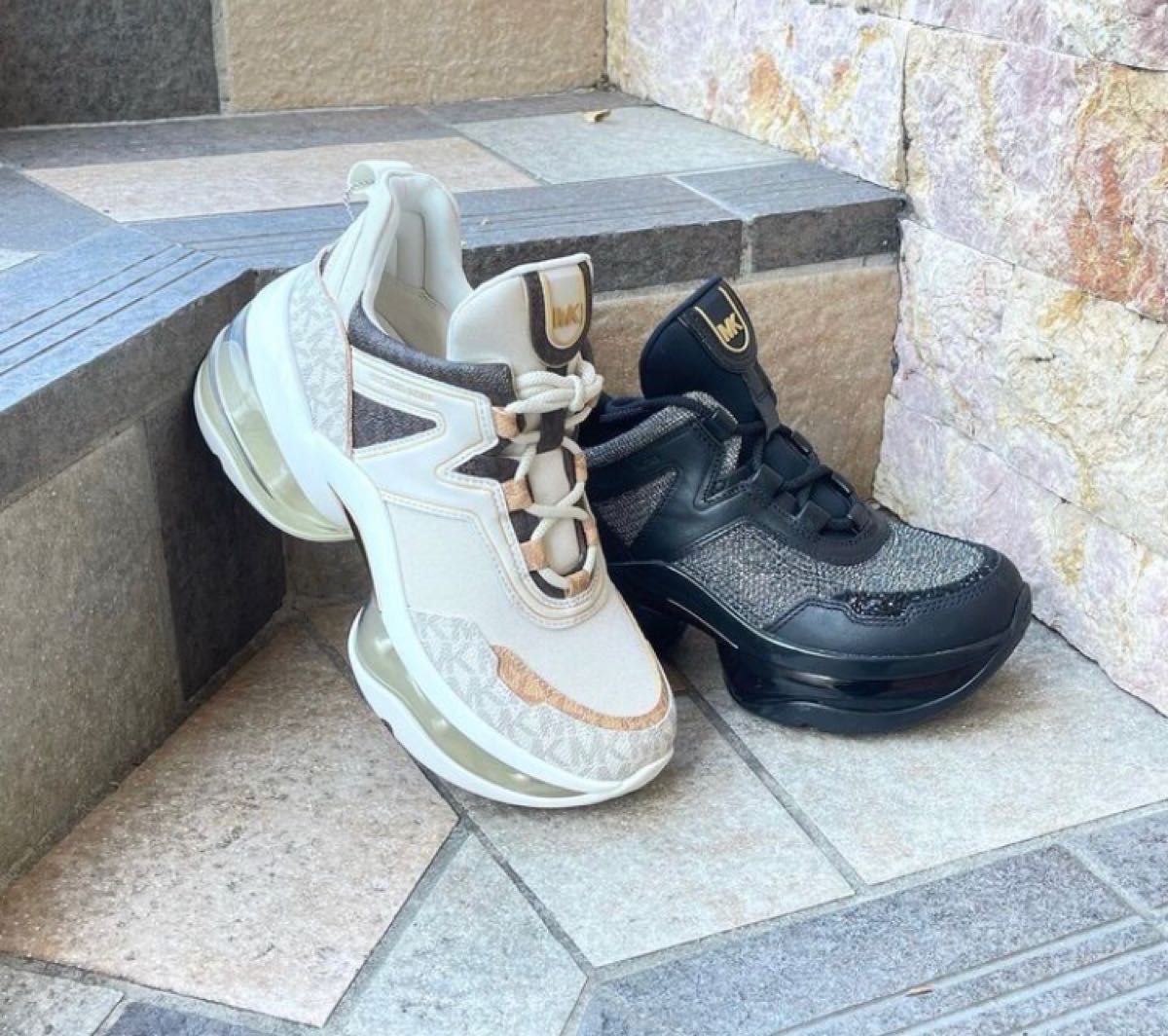 MICHAEL KORS マイケルコース OLYMPIAエクストリームスニーカー ダッド