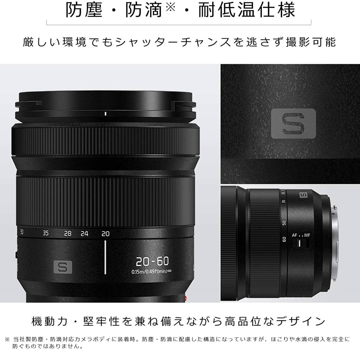 新品未開封　Panasonic LUMIX S 20-60mm F3.5-5.6_画像2