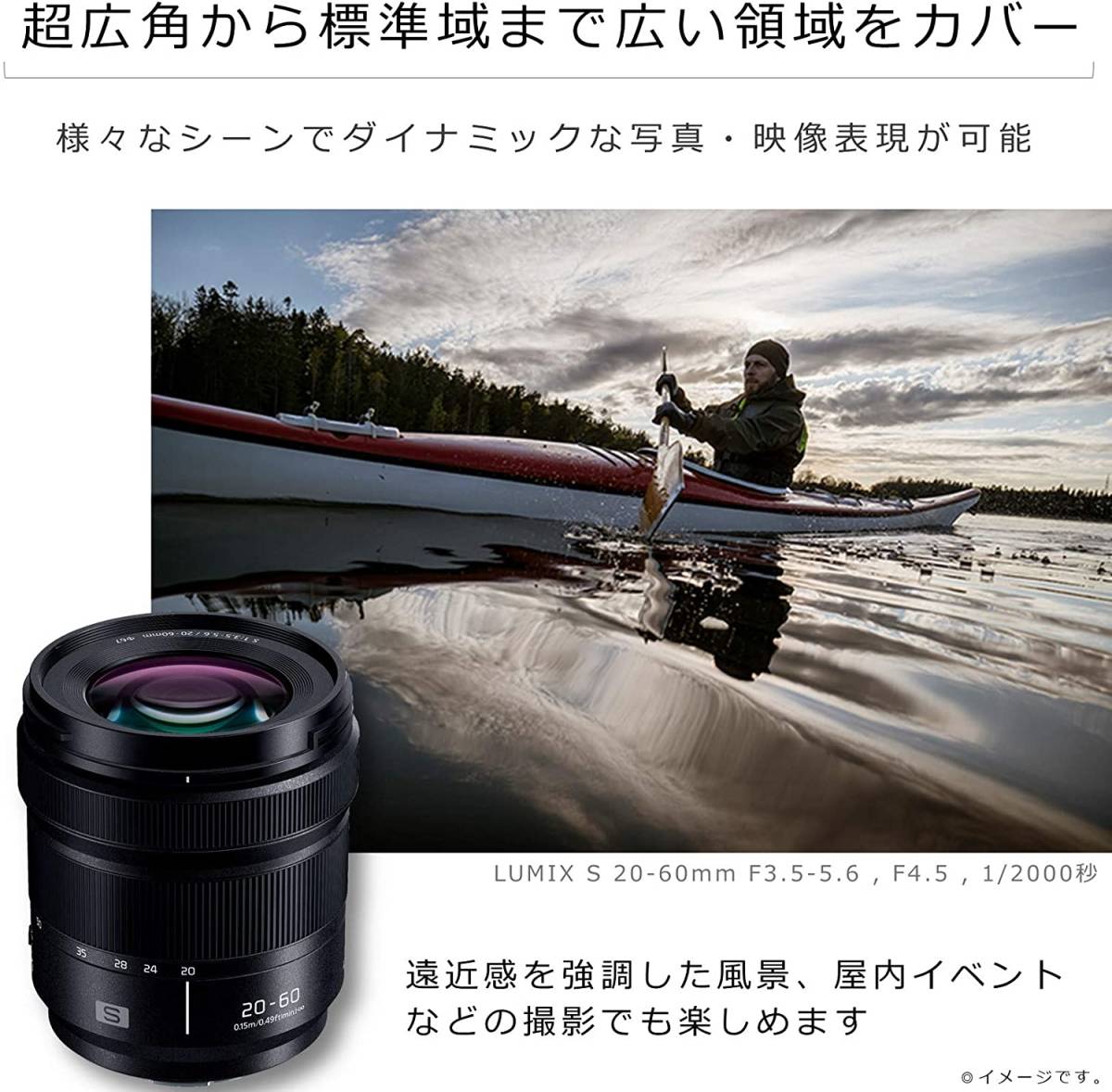 新品未開封　Panasonic LUMIX S 20-60mm F3.5-5.6_画像5