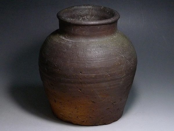 △801062*5△古備前?古信楽?古い花瓶/花入・花器・壺/壷/小壺(花器