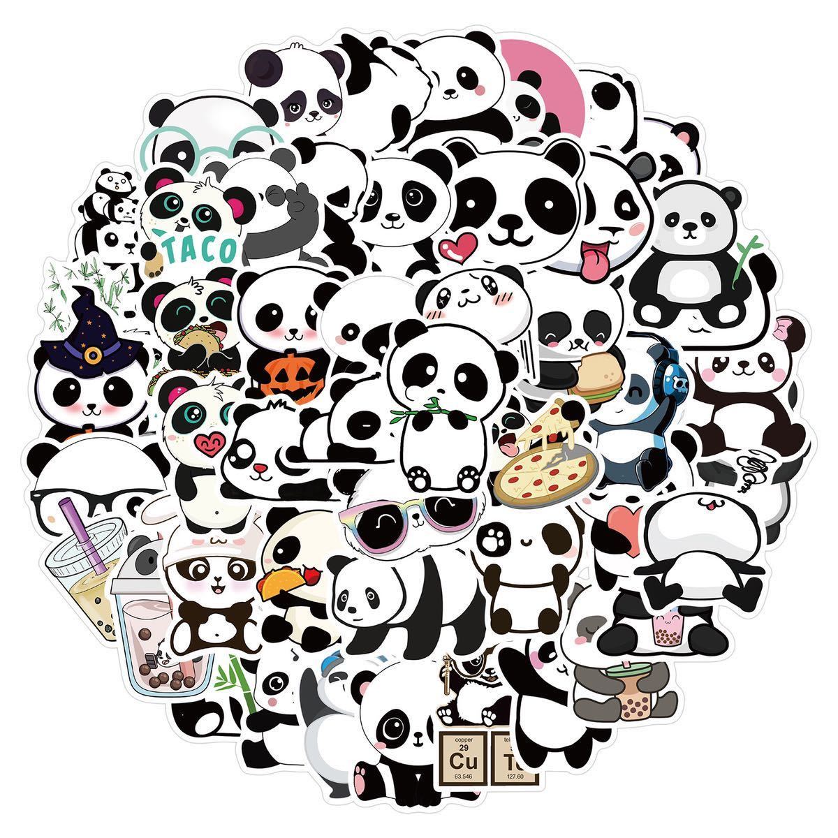  симпатичный Panda хлопья наклейка 