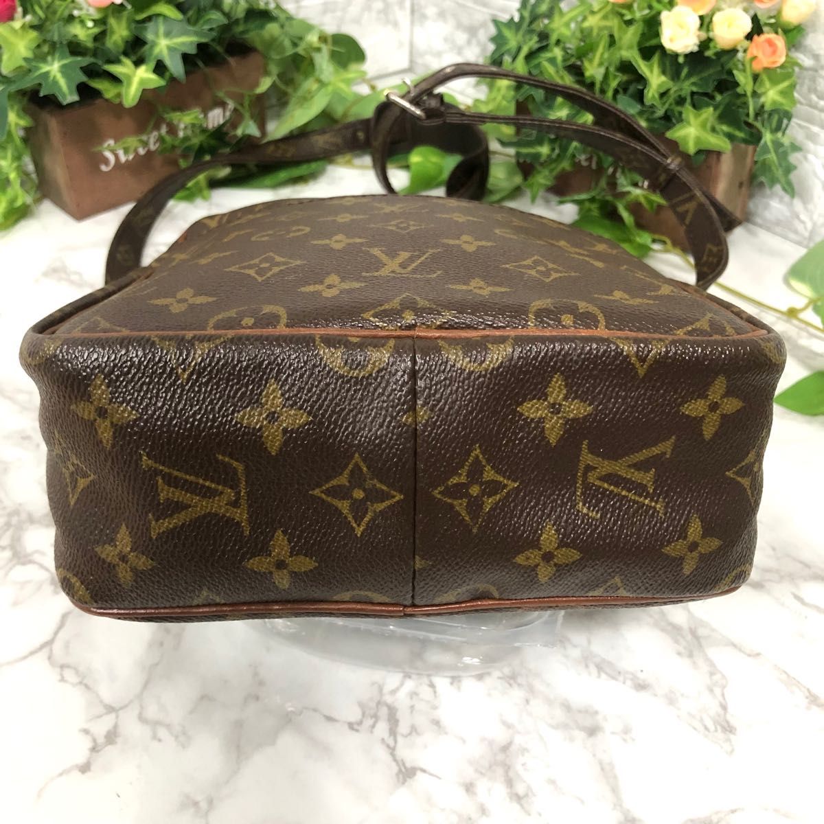 美品☆LOUIS VUITTON ルイヴィトン 旧ダヌーブ ショルダーバッグ 斜め