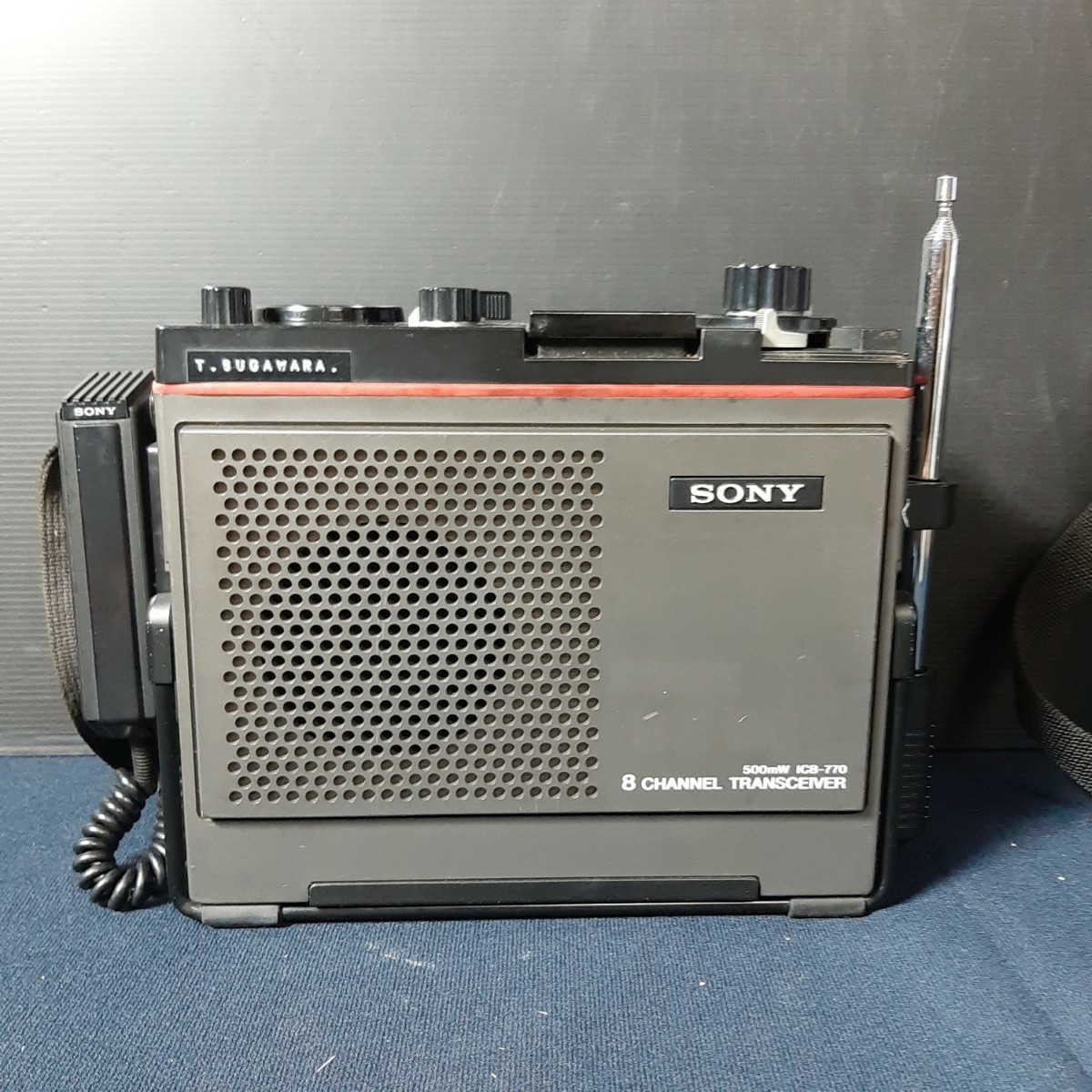 通電動作OK] 無線機 2個 セット まとめ SONY ソニー ICB-770 合法CB