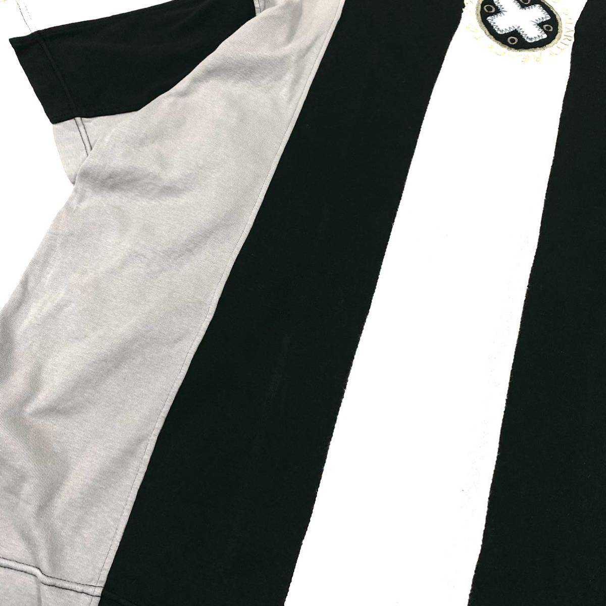 INFINITY(インフィニティー)半袖Tシャツ 刺繍デザイン メンズFREE ブラック/グレー系/他_画像9