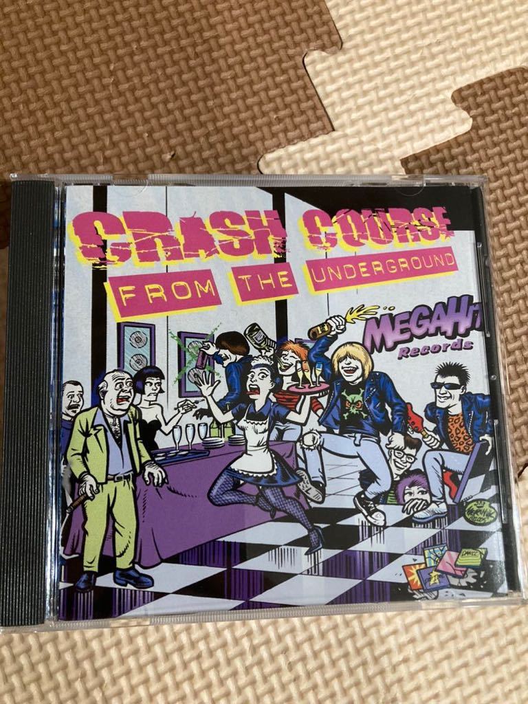 VA 「Crash Course From The Underground 」CD finland finnish punk melodic ramones ramopunk klamydia woimasointu rehtorit パンク_画像1