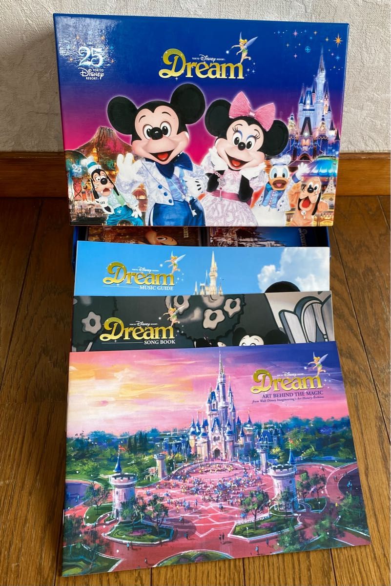 東京ディズニーリゾート ユーキャン Dream 25周年 CD 箱付き TDL 東京ディズニーランド 東京ディズニーシー