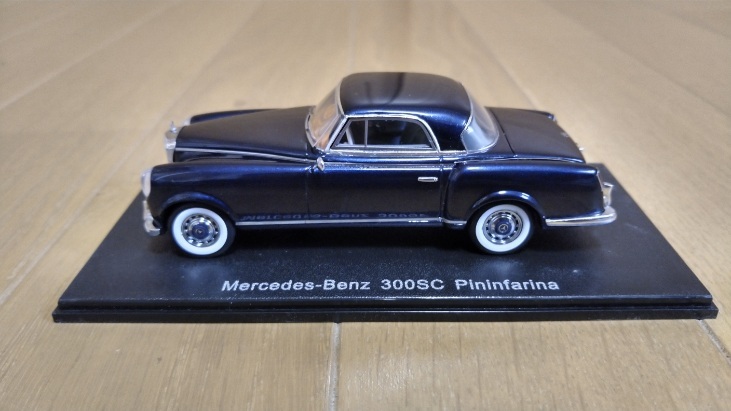 即決　メルセデスベンツ　300SC　MERCEDES-BENZ　ピニンファリーナ　1/43　絶版　レア