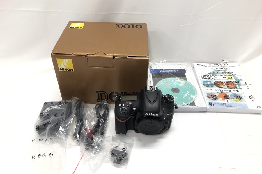 送料無料】東京)◇Nikon ニコン D610ボディ 箱有り | charcas.gob.mx