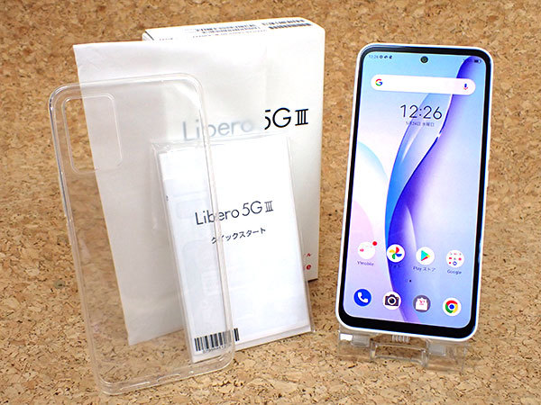 中古 美品】SIMフリー ワイモバイル Libero 5G III 4GB 64GB ホワイト A202ZT ZTE Android スマホ 本体  制限〇(NDA762-1)