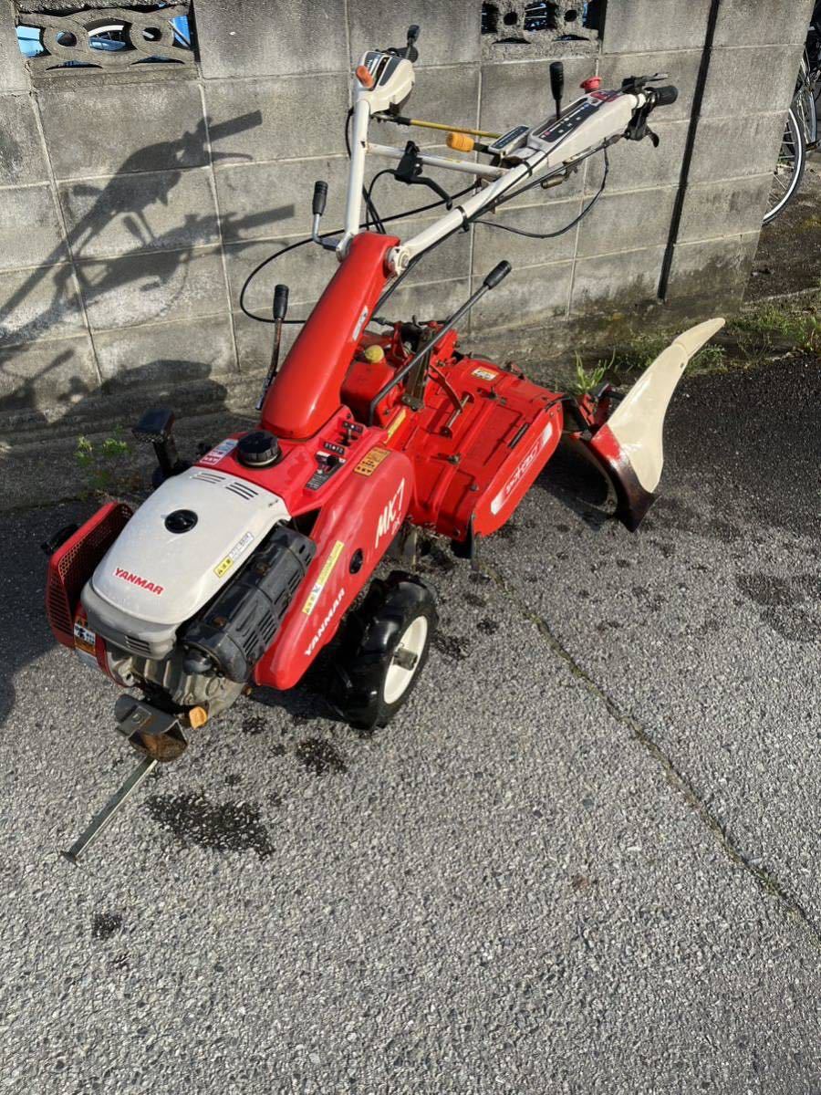 YANMAR ヤンマーMK7DX 耕耘機ハンドル回動GA180 フィンガースタート
