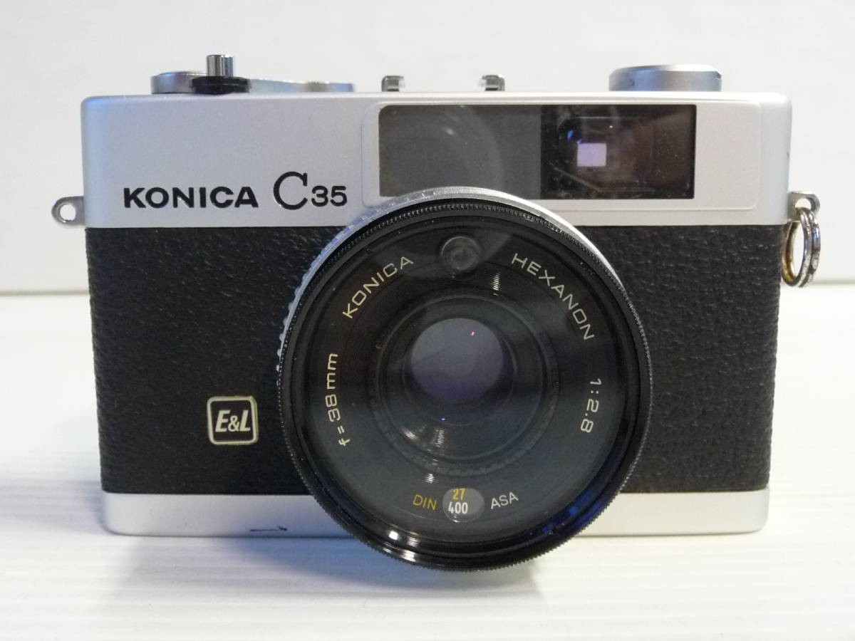 コニカ Konica C35 KONICA HEXANON 1：2.8 f=38mm フィルムカメラ レンジファインダー