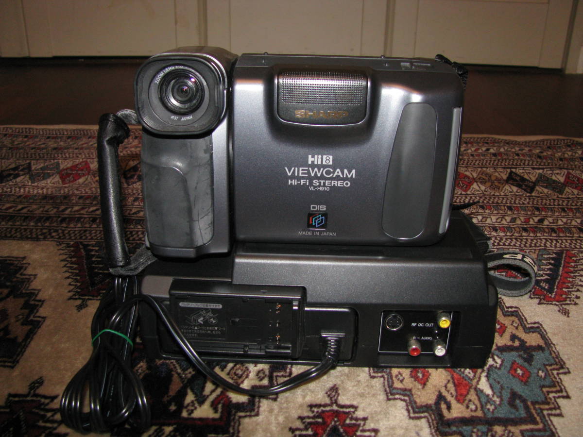 超目玉枠】 SHARP/シャープ Hi8 8ミリビデオカメラ VL-H910 ジャンク 8