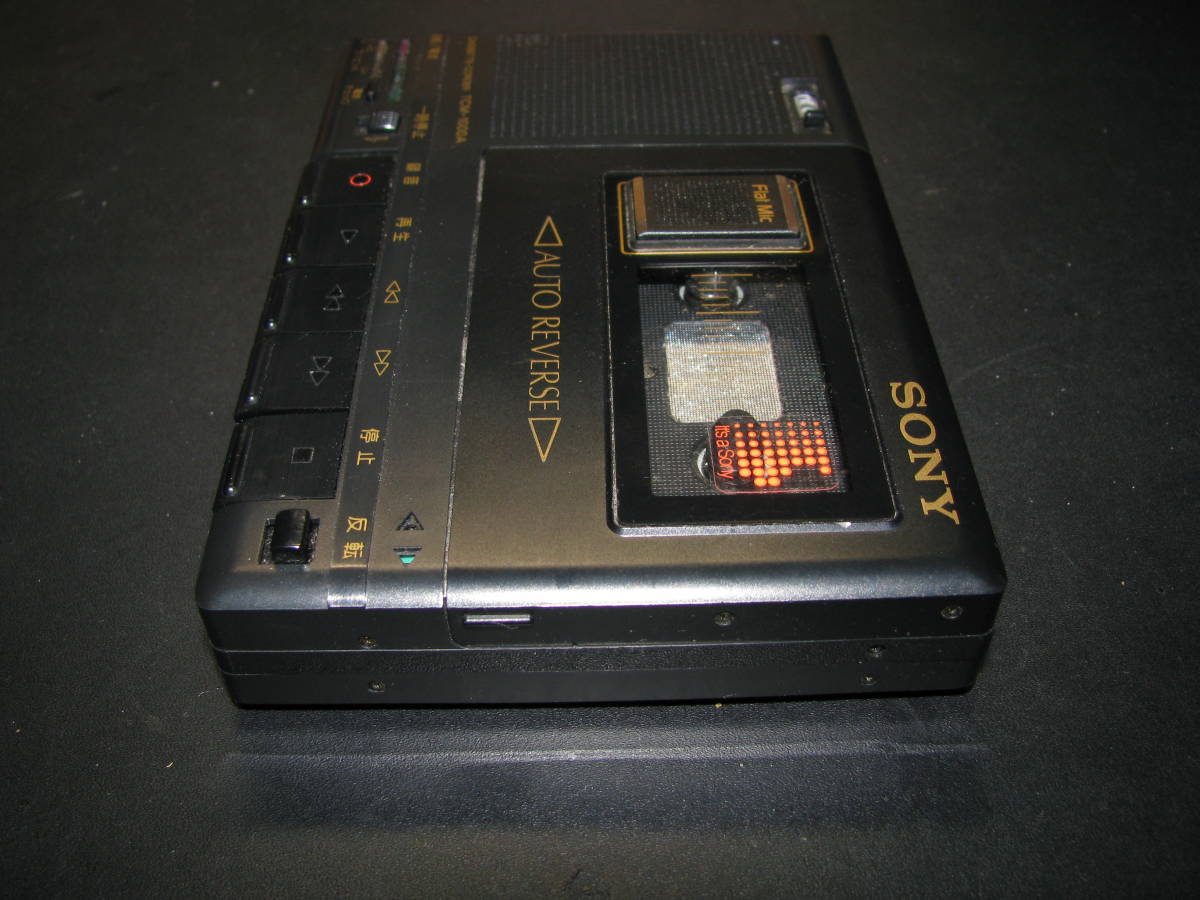 SONY カセットプレーヤー/カセットコーダー　TCM-1000A ジャンク_画像3