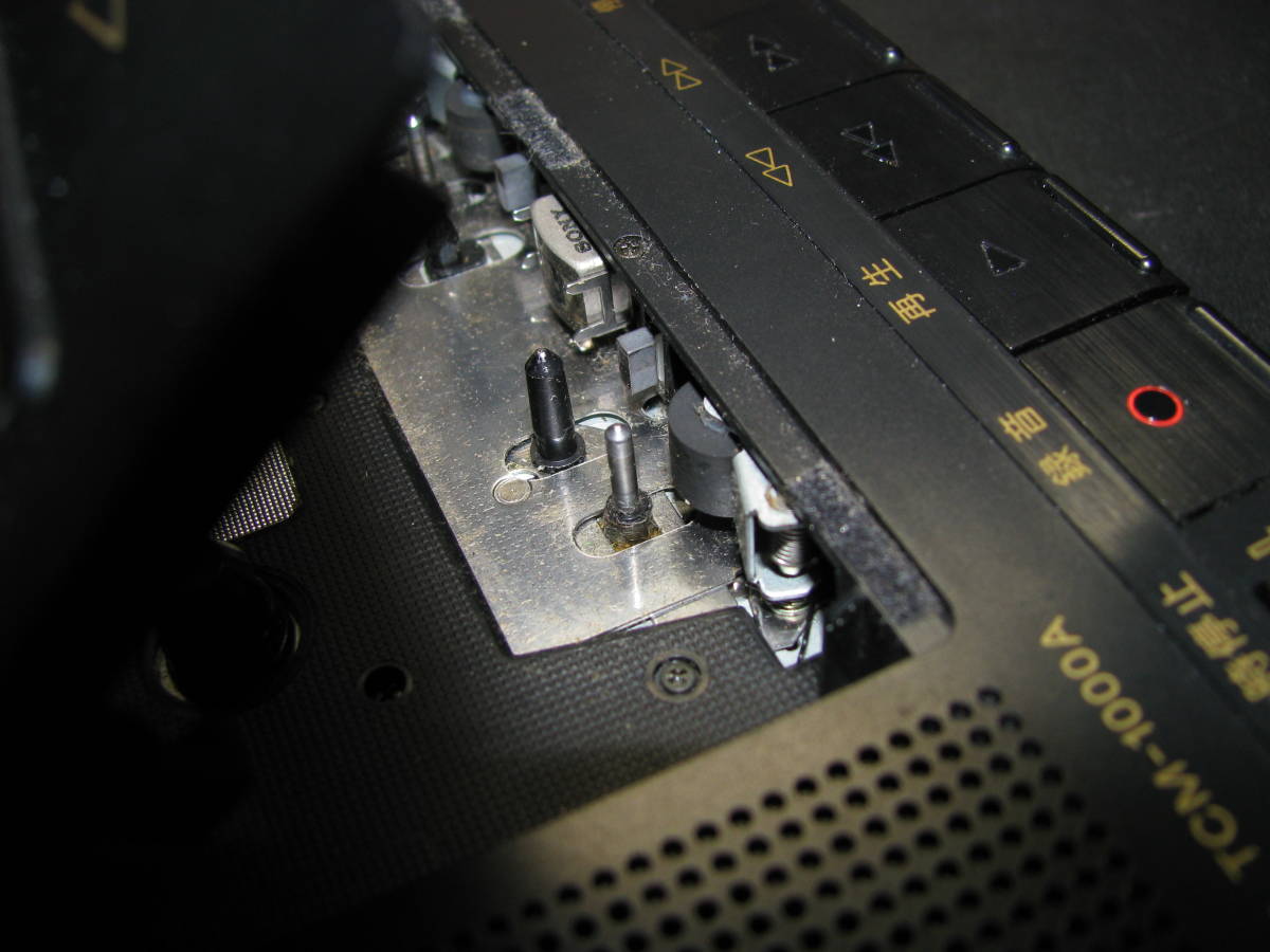 SONY カセットプレーヤー/カセットコーダー　TCM-1000A ジャンク_画像5