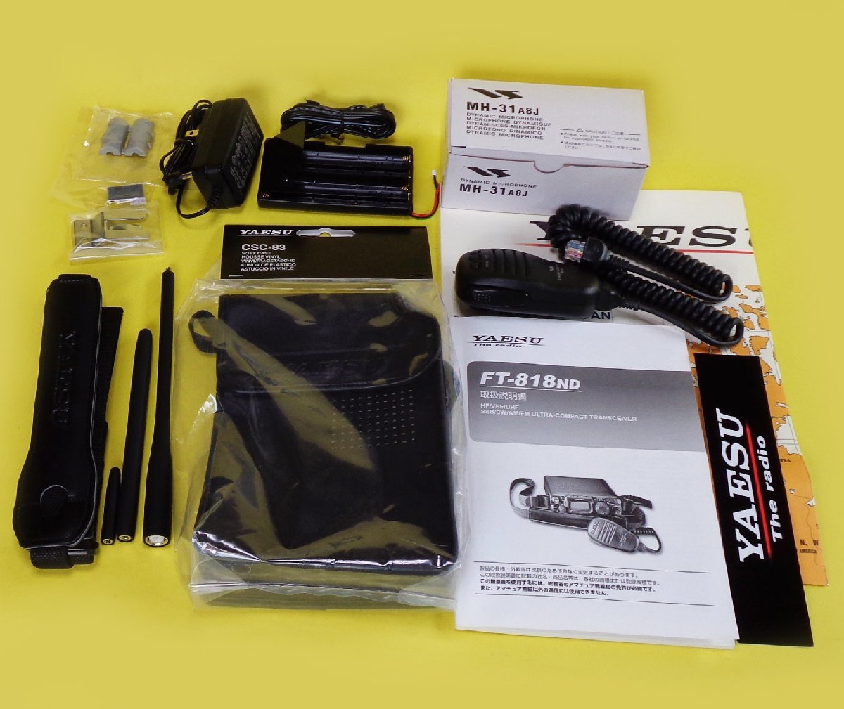 YAESU《新スプリアス》HF/50/144/430MHz FT-818ND YAESU《新スプリアス》HF/50/144/430MHz FT-818ND