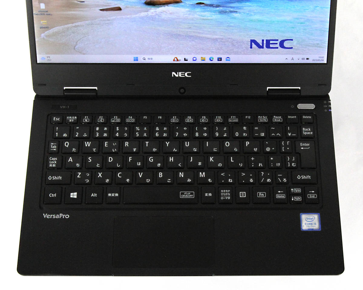 Windows11&Office2021 NEC VersaPro VKT12H-1 Core i5-7Y54 メモリ8GB