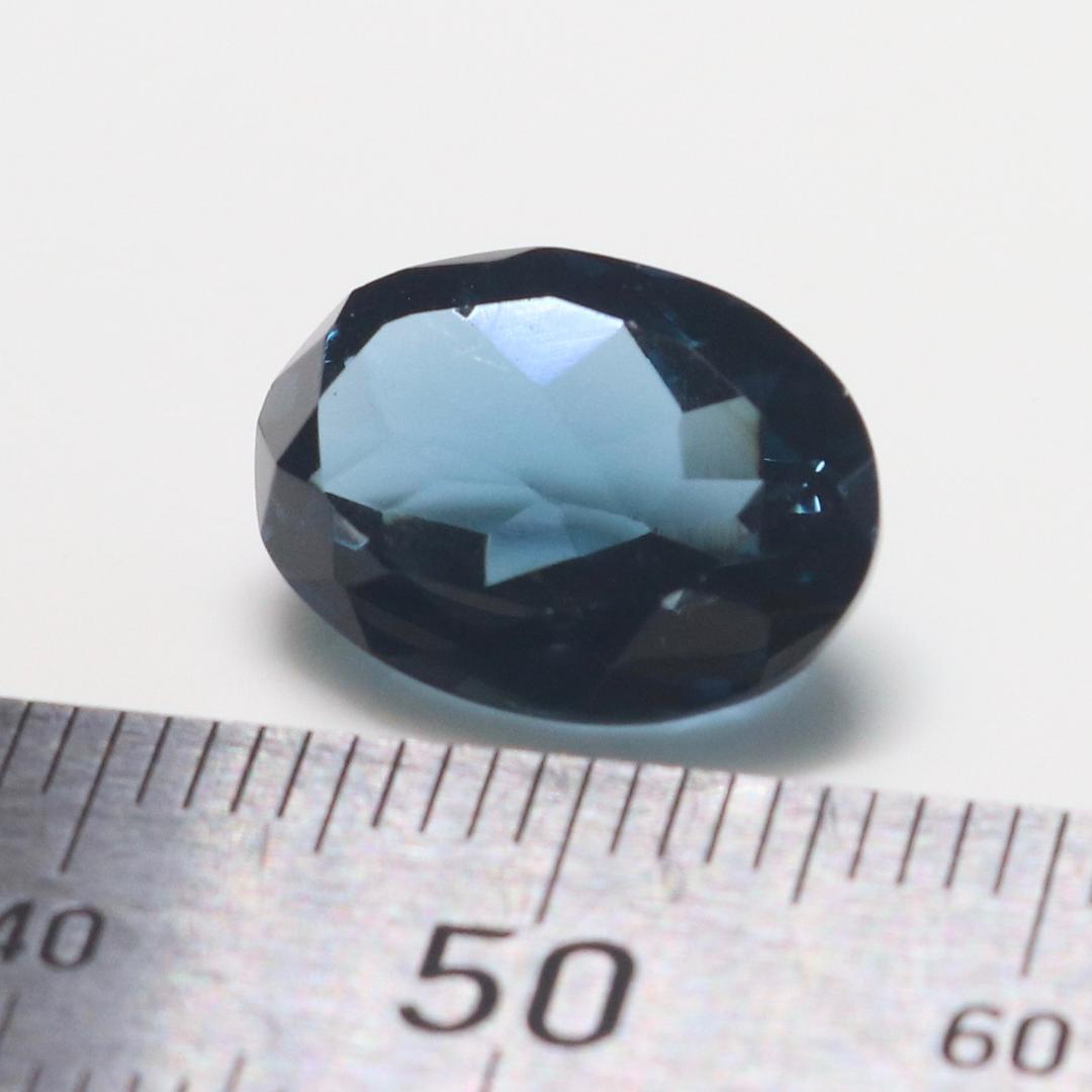 ブランド雑貨総合 ロンドンブルートパーズ メ 約7.54ct オーバル