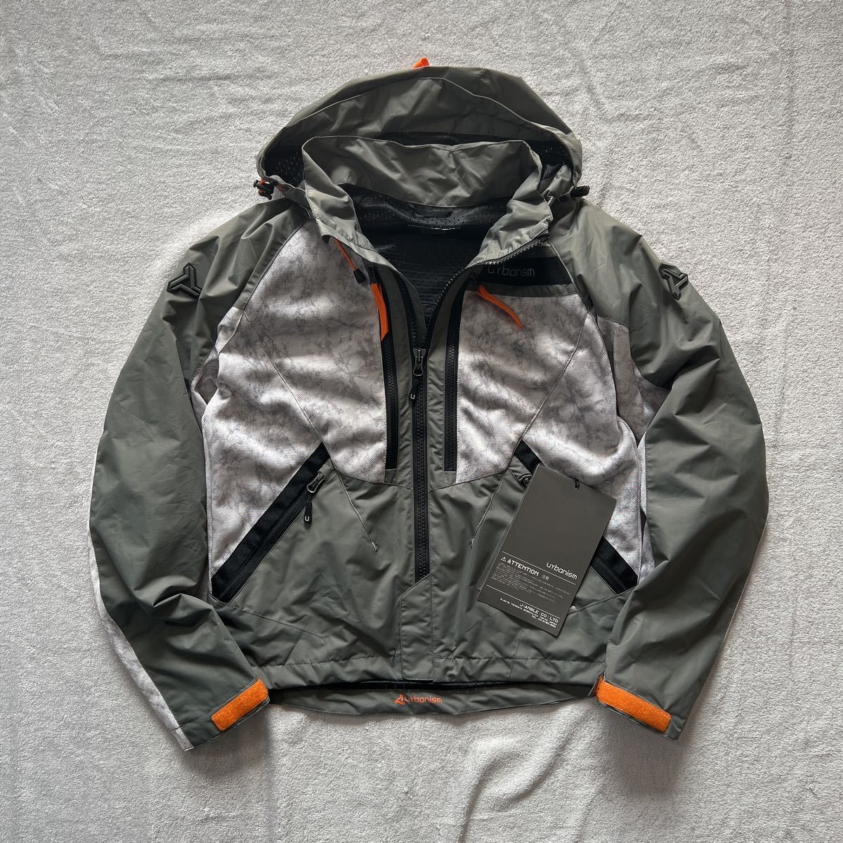 SALE urbanism アーバニズム メッシュベントジャケット サマーメッシュ UNJ-080 GRAY CAMO Mサイズ 定価28380円 タグ付き A50531-22の画像2