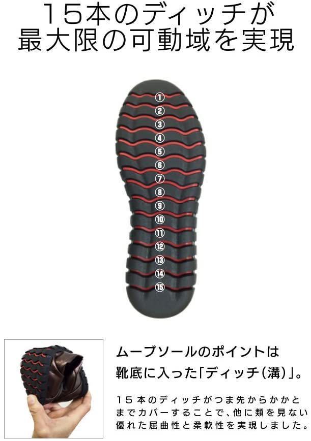 新品未使用　レディース ウォーキングシューズ move sole ブロンズM_画像5