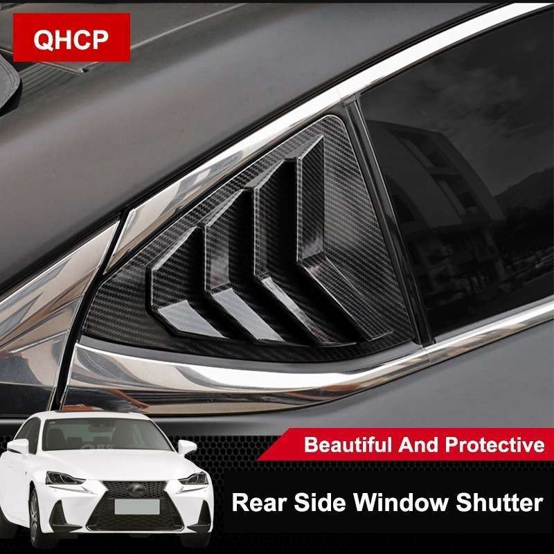 QHCP 車のサイドウィンドウ三角形シャッターリアサンシェードファインプレーシャッターレクサス IS300 200T 250 2013 2014 2015 2016_画像4