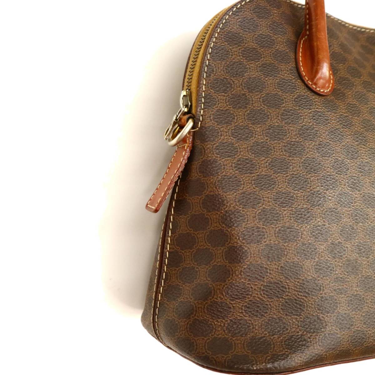 セリーヌ CELINE ヴィンテージ マカダム柄 ハンドバッグ トートバッグ