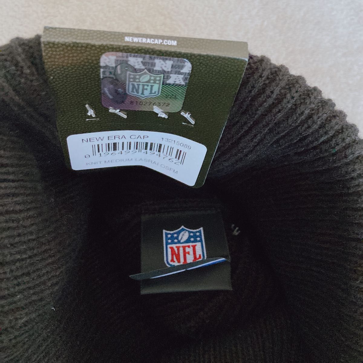 【海外限定】NFL ラスベガスレイダース ボンボン ニット帽 日本未発売 レア Las Vegas Raiders