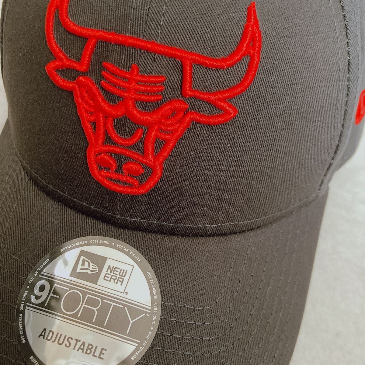 【海外限定】ニューエラ NBA シカゴブルズ 9FORTY ブラック レッド Chicago Bulls NEW ERA