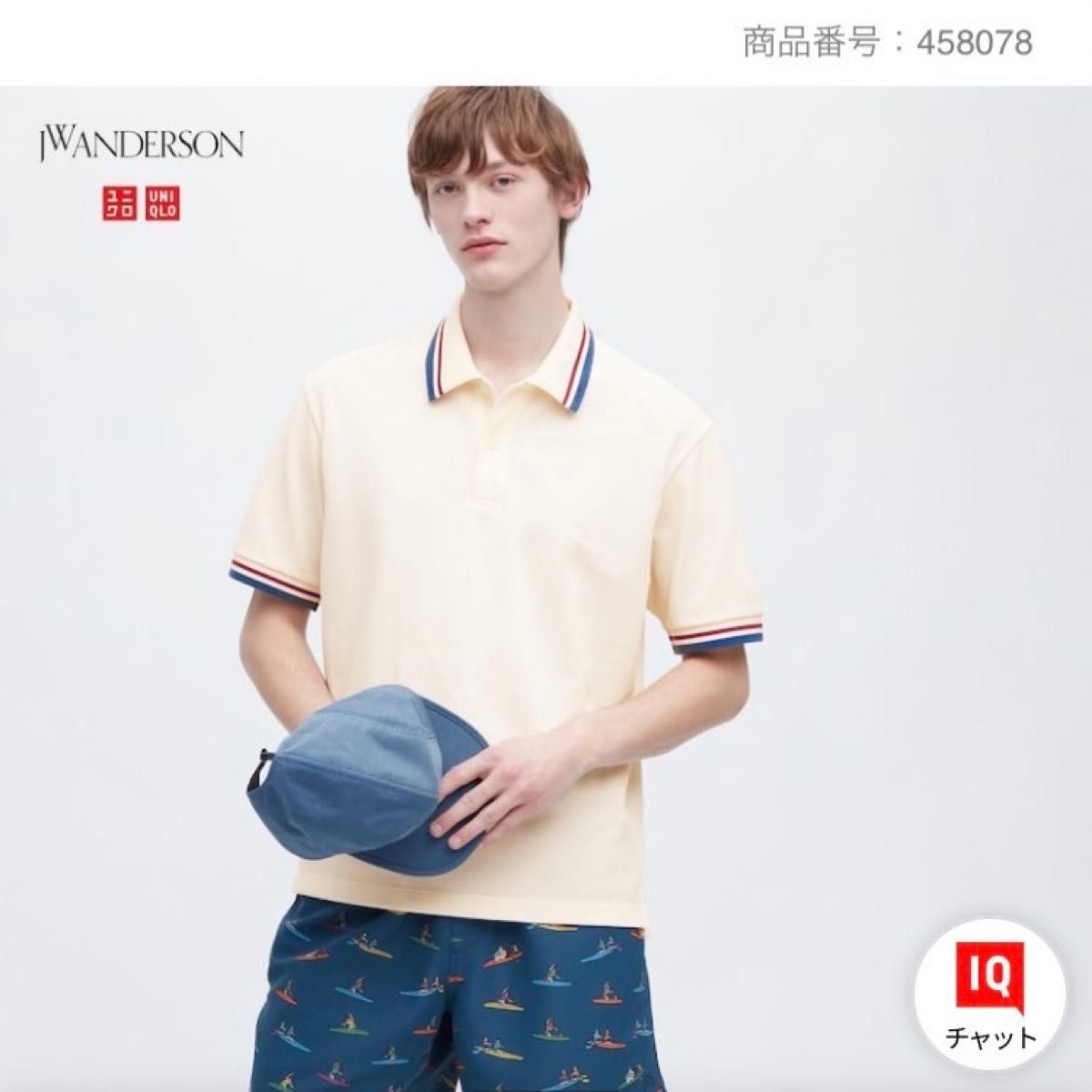 ユニクロ JW Anderson ポロシャツ ドライカノコポロシャツ 半袖 ユニクロ JW Anderson ポロシャツ ドライカノコポロシャツ 半袖