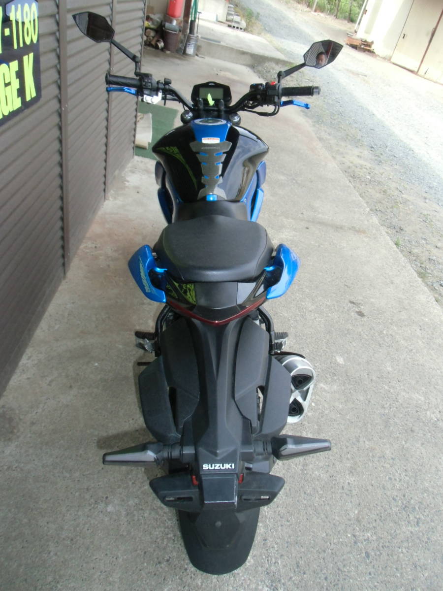 ジクサー150(GIXXER150)(2BK-ED13N) 自賠責保険令和7年5月迄付！ 安め