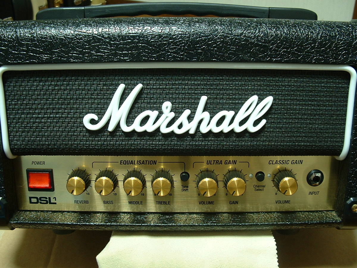 ヤフオク! - MARSHALL DSL1H 小型ギターアンプヘッド 真空...