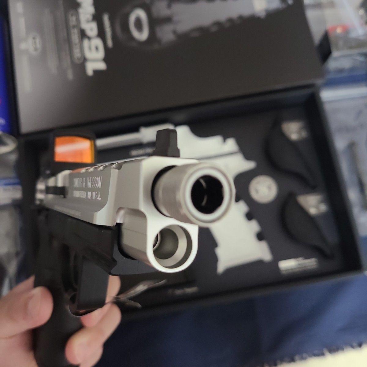 超美品 東京マルイ アルミスライド m&p9l エアガン 井上たきな 超美品 東京マルイ アルミスライド m&p9l エアガン 井上たきな