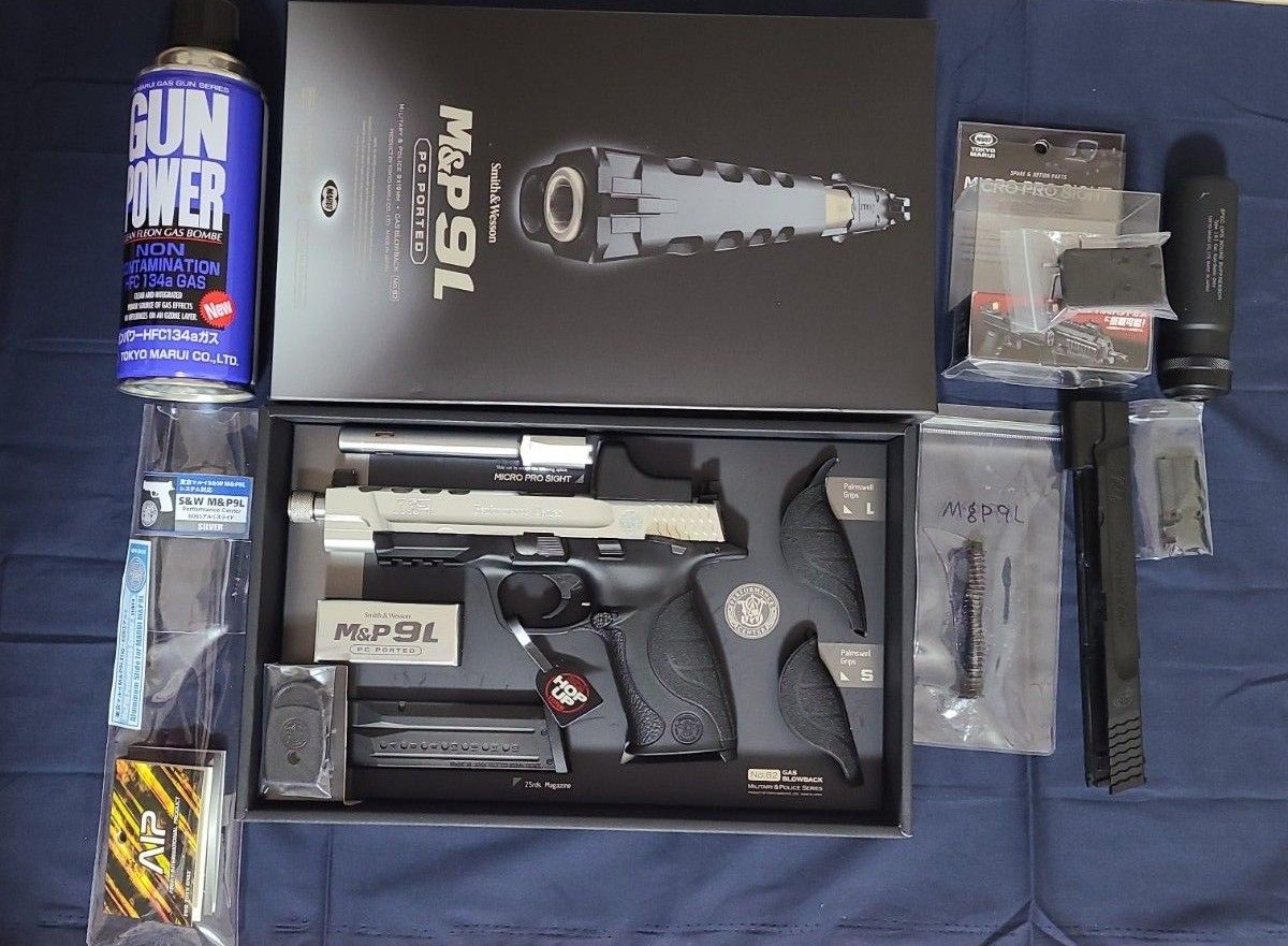 超美品 東京マルイ アルミスライド m&p9l エアガン 井上たきな 超美品 東京マルイ アルミスライド m&p9l エアガン 井上たきな