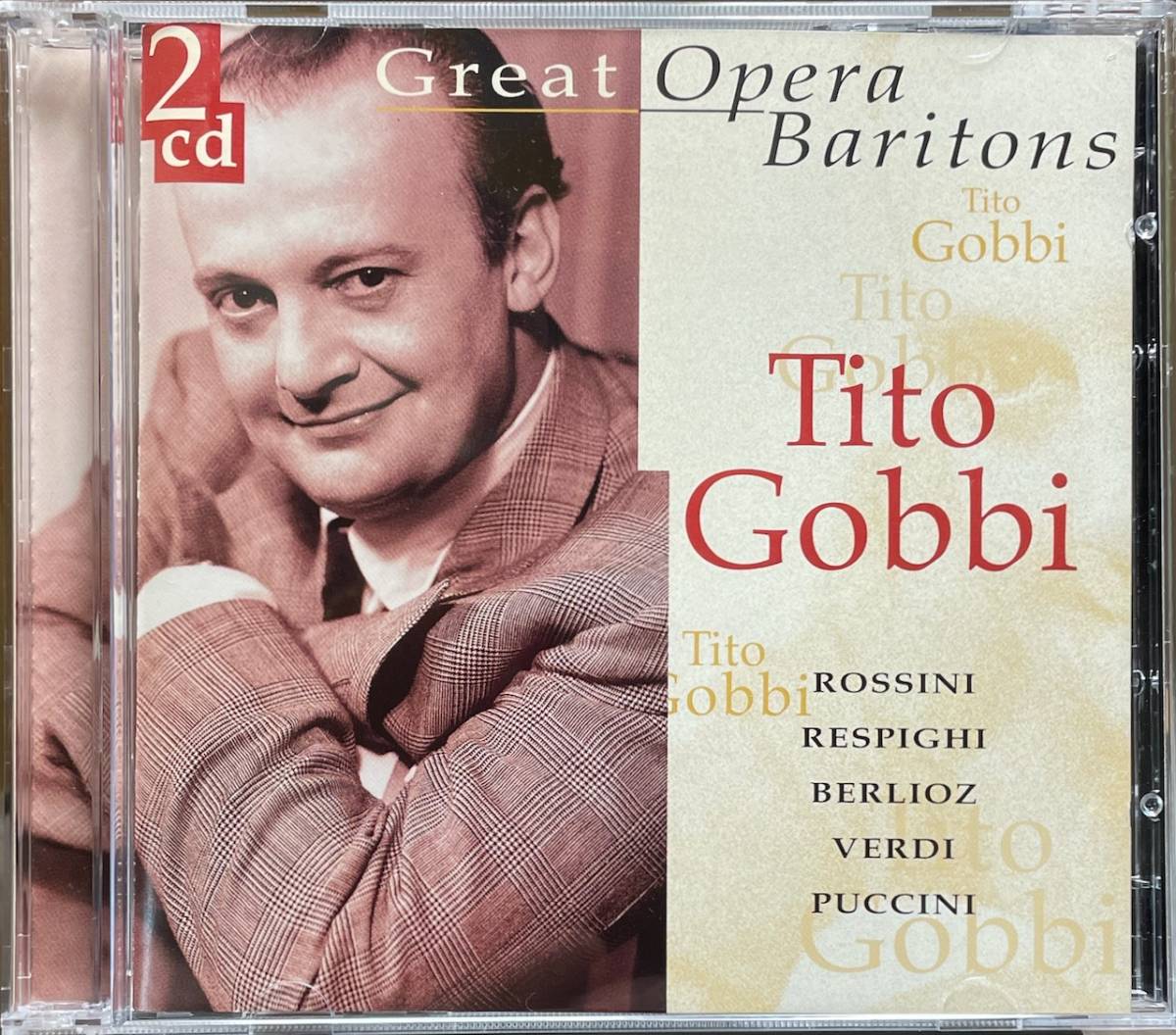 (C94H)☆オペラ2CD/ティート・ゴッビ/Tito Gobbi Great Opera Baritons (2CD)☆_画像1