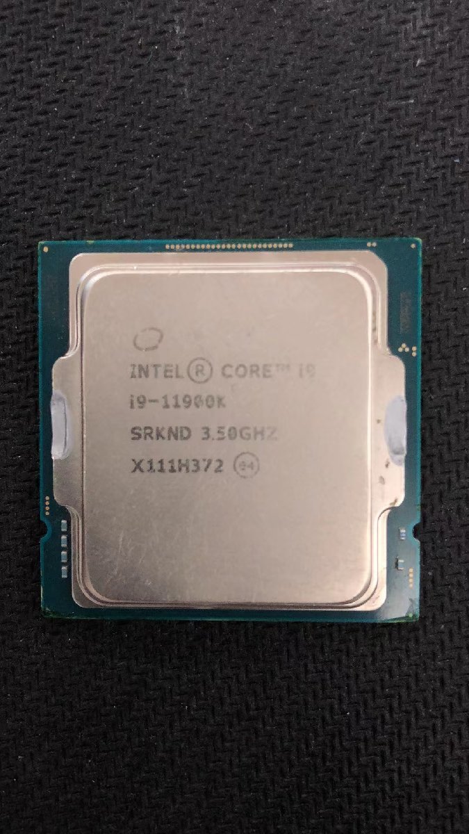 CPU インテル Intel Core I9-11900K プロセッサー 中古 動作未確認
