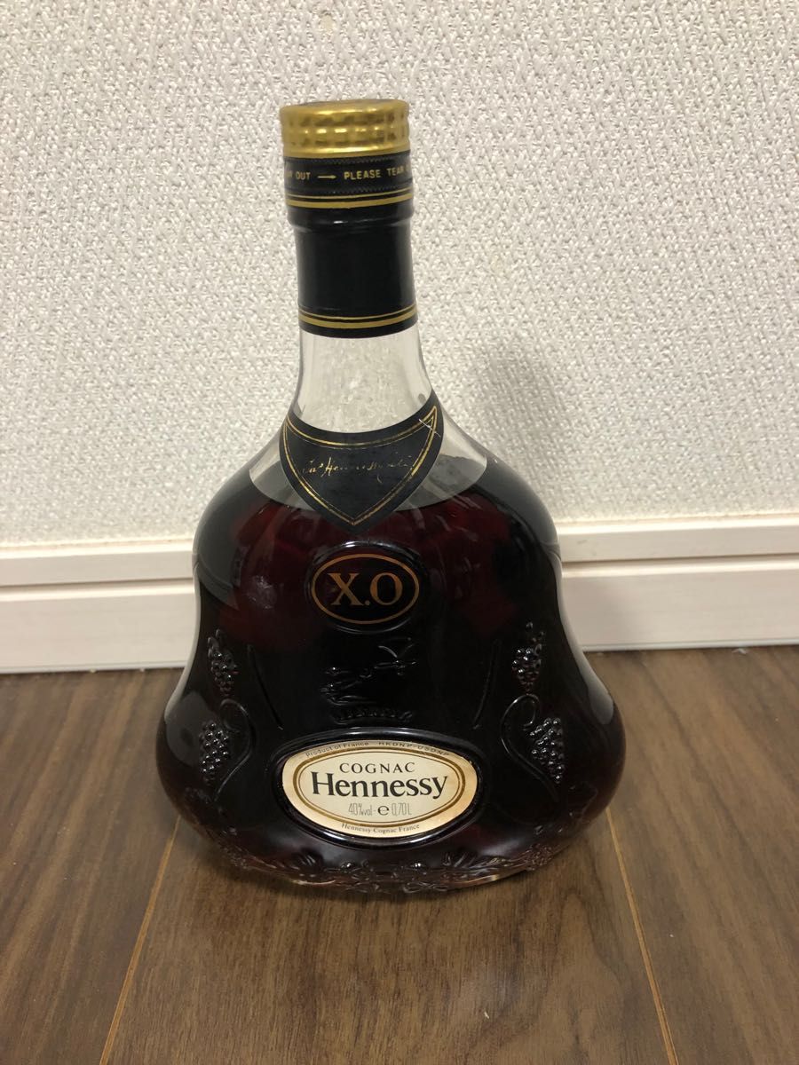 Hennessy（ヘネシー）XO 金キャップ クリアボトル 40％ 700ml 