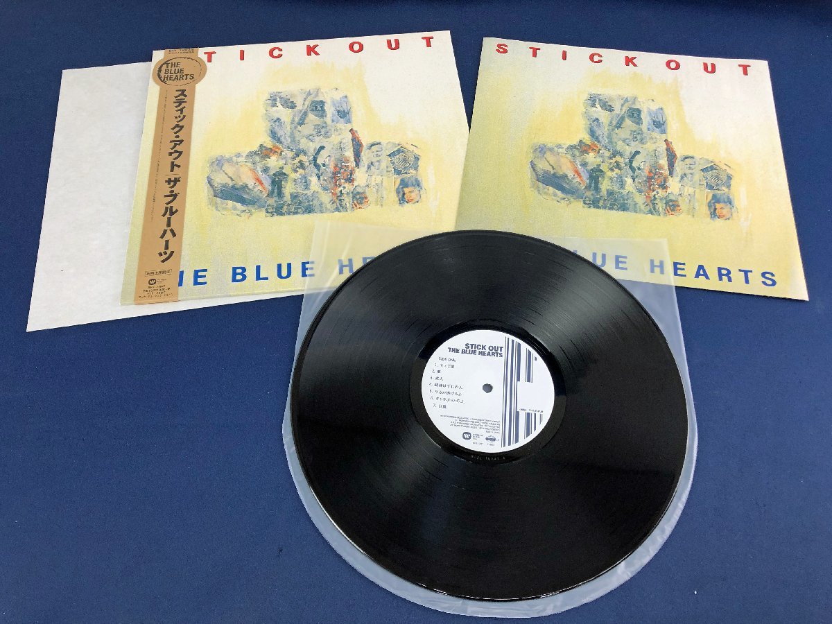 ☆中古品☆LPレコード THE BLUE HEARTS/STICK OUT ザ・ブルーハーツ